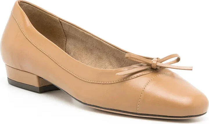 Martina leather ballerina shoes - Image 2