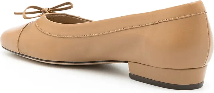 Martina leather ballerina shoes - Image 3