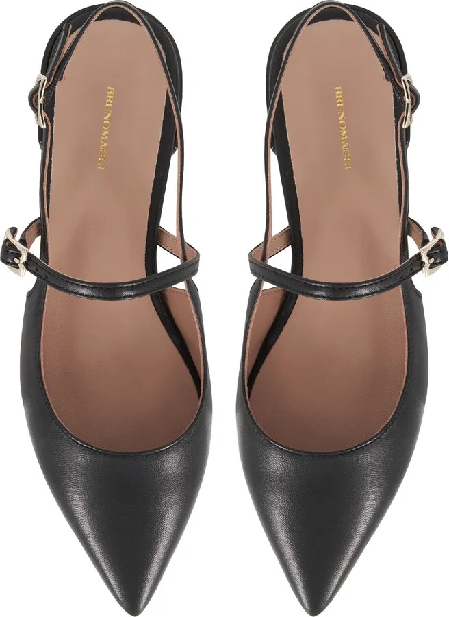 Martina Slingback Mary Jane Pointed Toe Flat - Image 9
