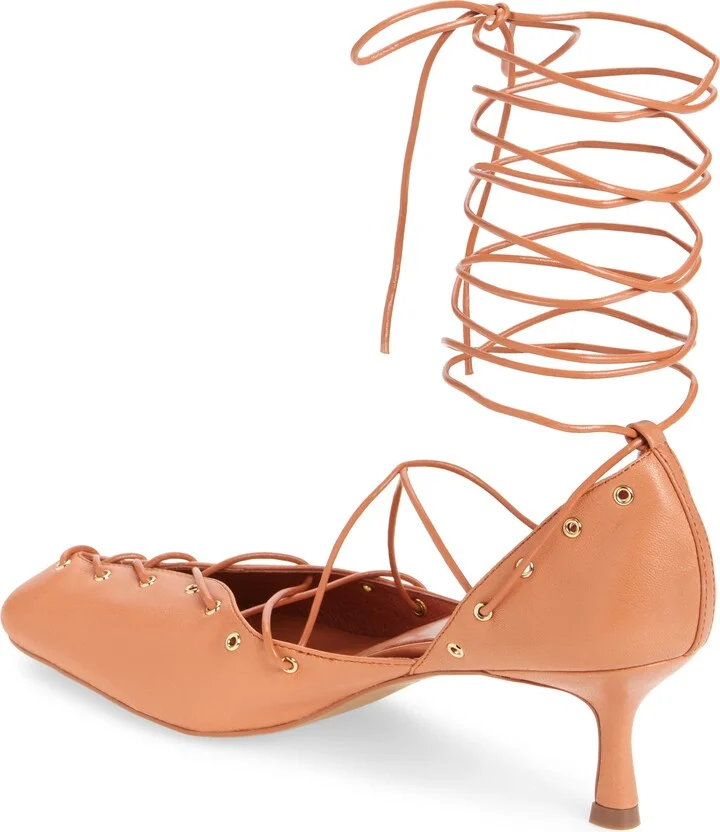 Martine Ankle Wrap Pump - Image 3