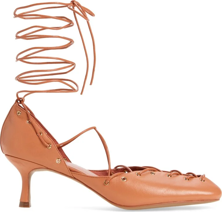 Martine Ankle Wrap Pump - Image 4
