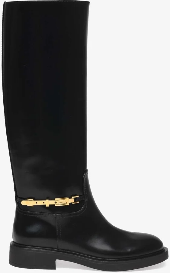 Martine Knee-High Leather Boots