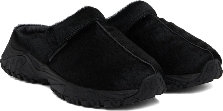 Martine Rose Black Clarks Edition Clog Slip-on Loafers - Image 4