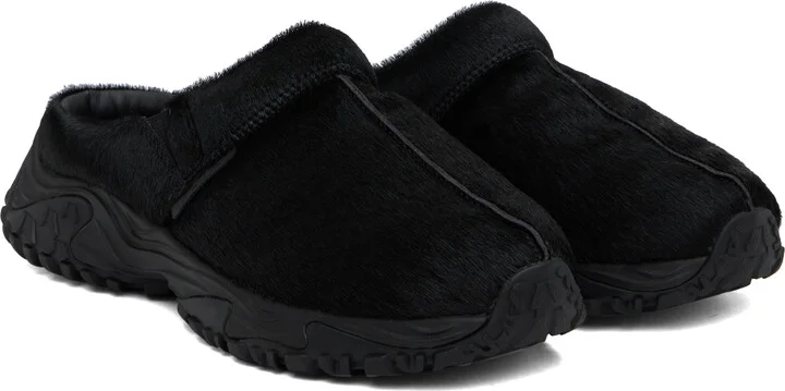 Martine Rose Black Clarks Edition Clog Slip-on Loafers - Image 4