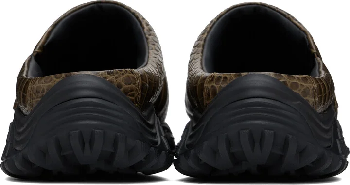 Martine Rose Brown Clarks Edition Loafers - Image 2