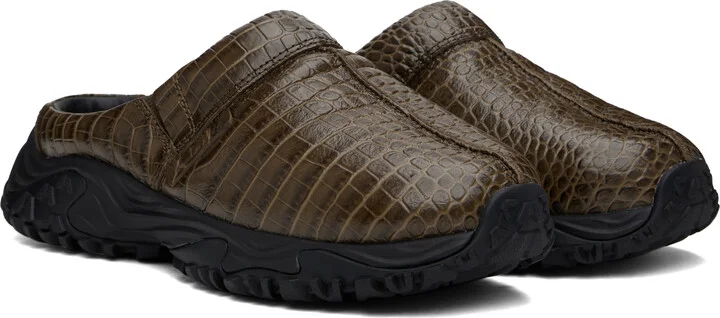 Martine Rose Brown Clarks Edition Loafers - Image 4