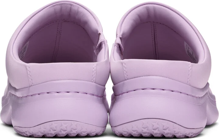 Martine Rose Purple Clarks Edition 2 Clogs - Image 2