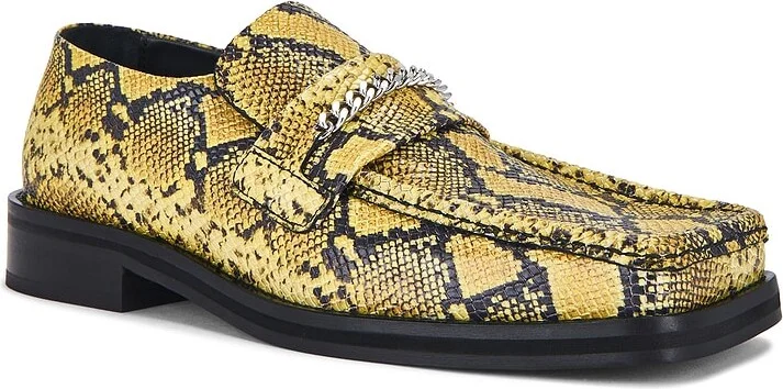 Martine Rose Square Toe Loafer in Yellow - Image 2