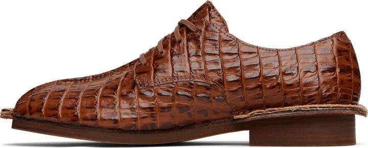 Martine Rose Tan Clarks Edition Classic Derbys - Image 3