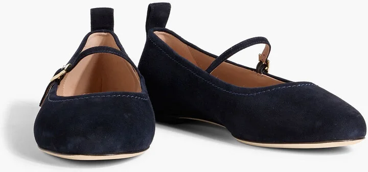 Martine suede Mary Jane flats - Image 2