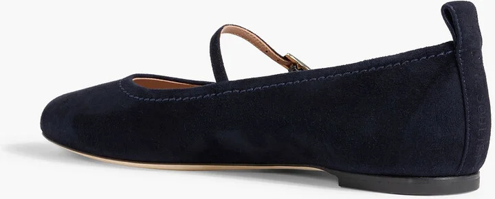 Martine suede Mary Jane flats - Image 3