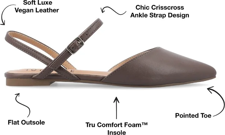 Martine SuperNatural Shades Slingback Flat - Image 10