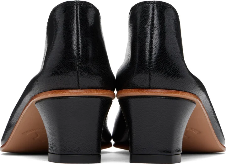 Martiniano Black High Glove Heels - Image 2