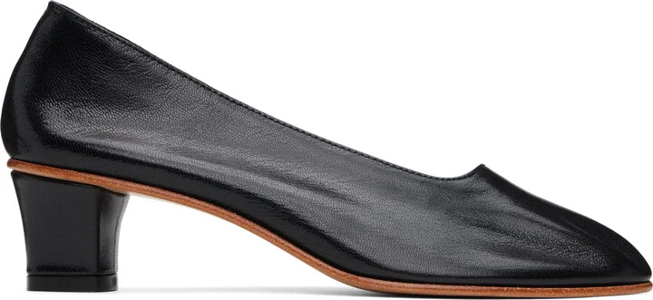 Martiniano Black High Glove Heels