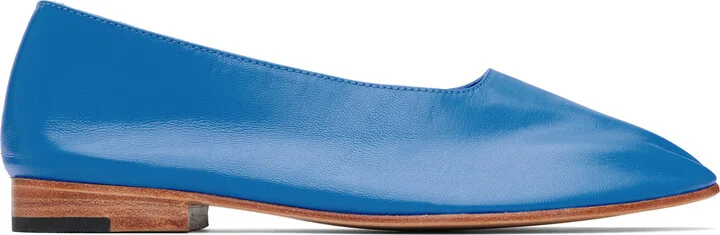 Martiniano Blue Glove Ballerina Flats
