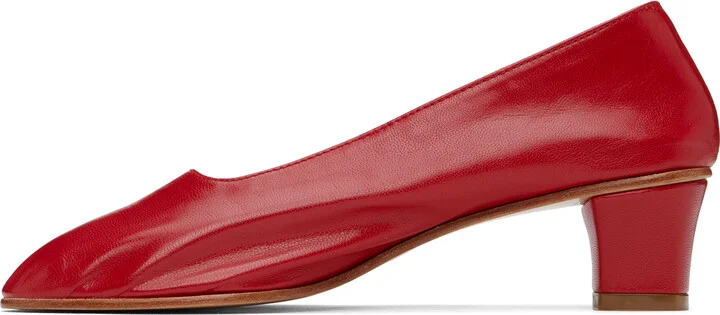 Martiniano Red High Glove Heels - Image 3