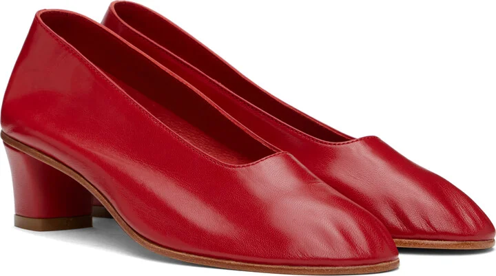 Martiniano Red High Glove Heels - Image 4