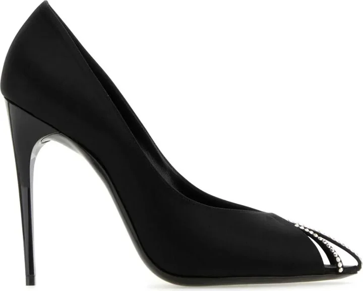 Martinique 110mm satin pumps