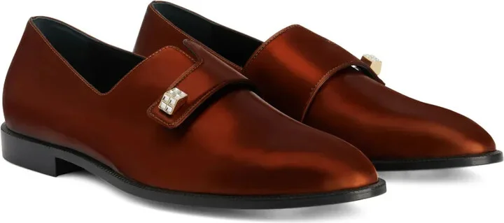 Marty metallic-effect loafers - Image 2
