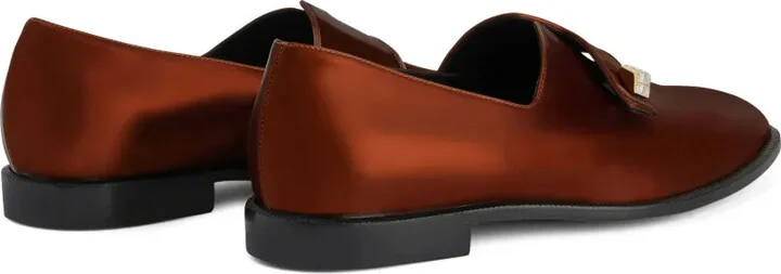 Marty metallic-effect loafers - Image 3