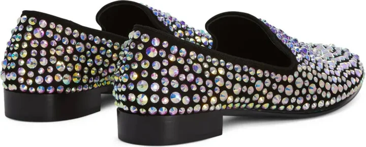 Marvin Caleido crystal-embellished loafers - Image 3