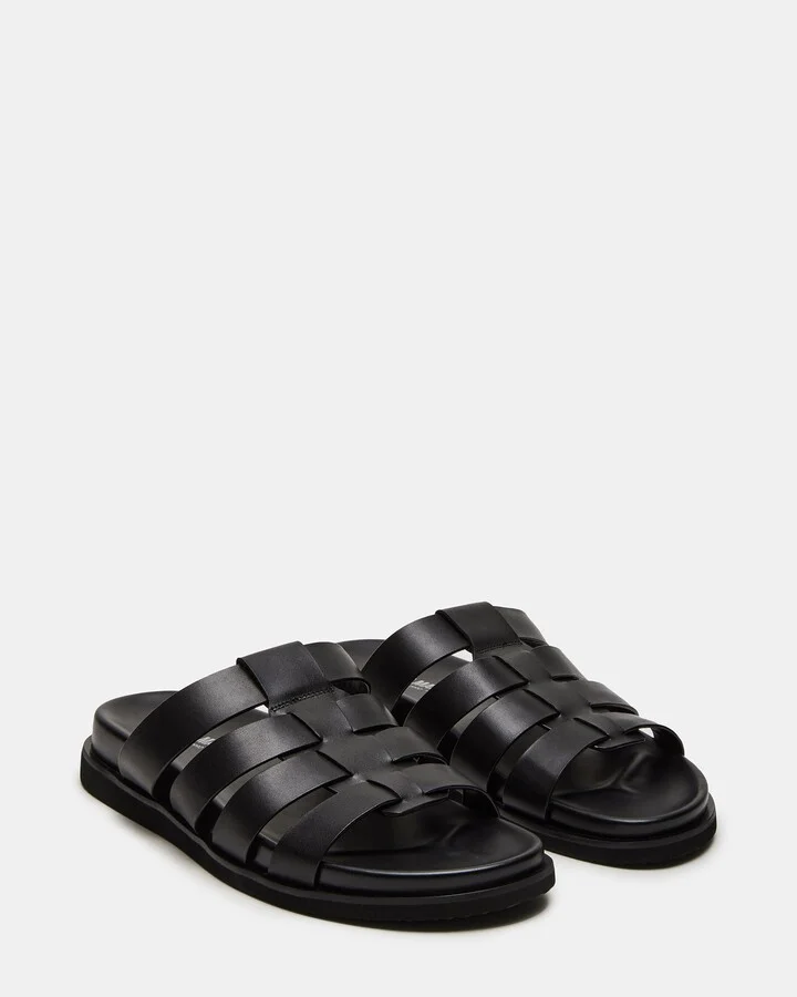 Marvyn Black Leather - Image 2