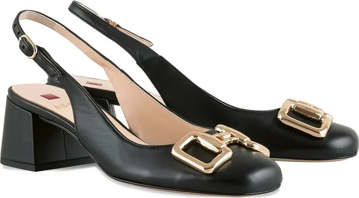 Mary buckle-embellished slingback pumps - Image 2