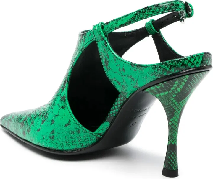 Mary Jane 110mm leather pumps - Image 3