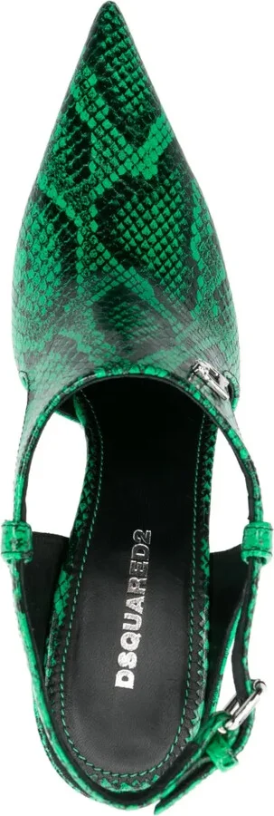 Mary Jane 110mm leather pumps - Image 4