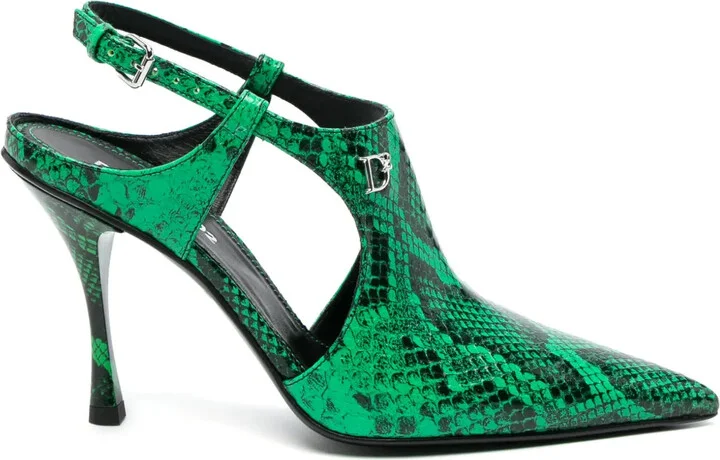 Mary Jane 110mm leather pumps