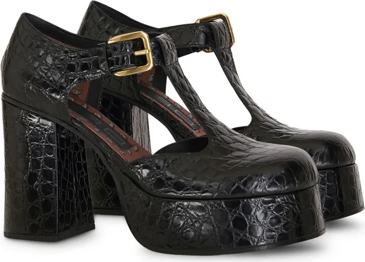 Mary Jane 110mm round-toe pumps - Image 2
