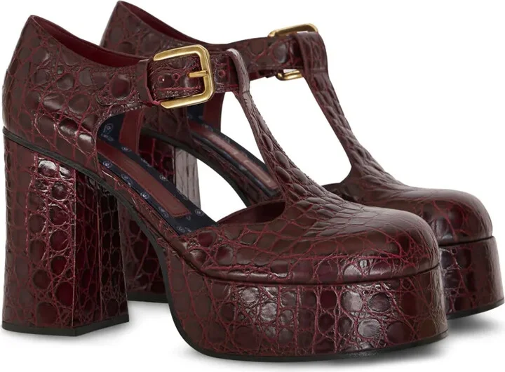 Mary Jane 110mm round-toe pumps - Image 2