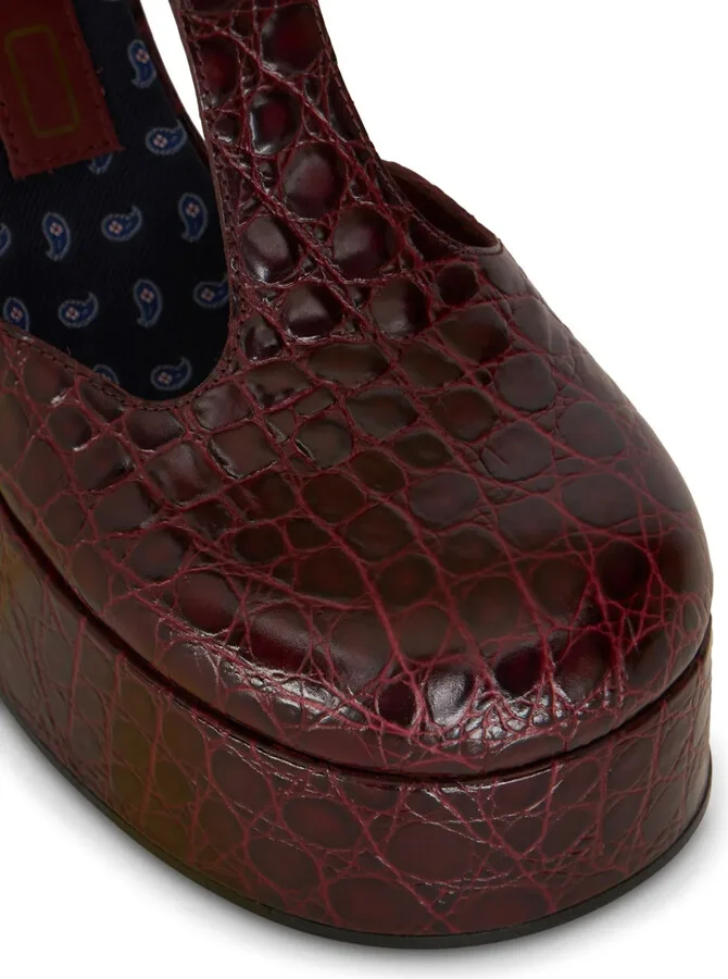 Mary Jane 110mm round-toe pumps - Image 3