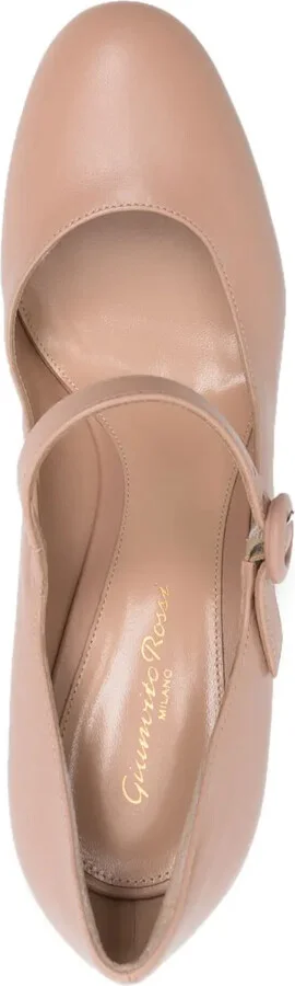 Mary Jane 130mm leather platform pumps - Image 4