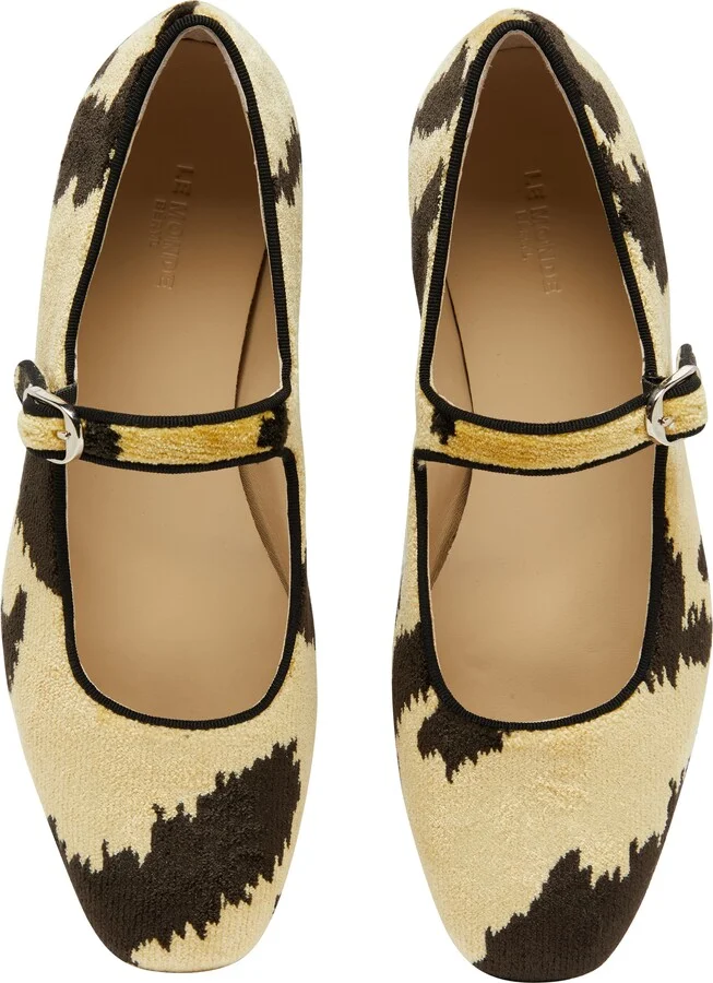 Mary Jane Bevilacqua velvet ballet flats - Image 5