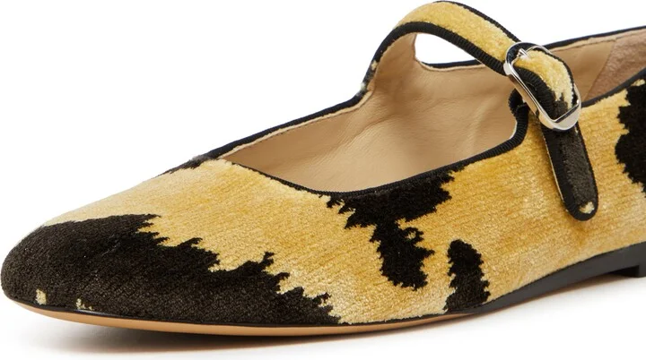 Mary Jane Bevilacqua velvet ballet flats - Image 6