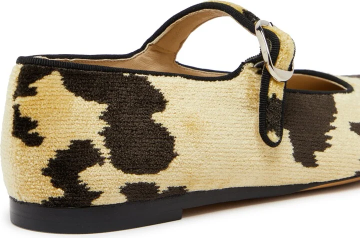 Mary Jane Bevilacqua velvet ballet flats - Image 7