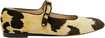 Mary Jane Bevilacqua velvet ballet flats