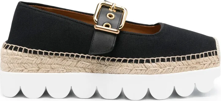 Mary Jane canvas espadrilles