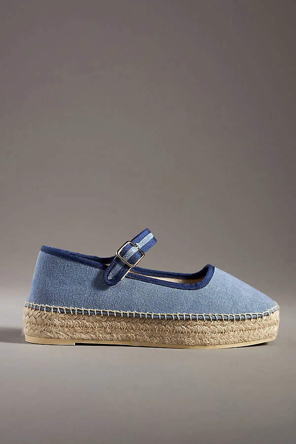 Mary Jane Espadrille Flats - Image 2