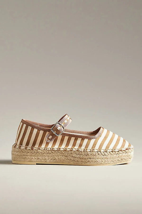 Mary Jane Espadrille Flats - Image 2