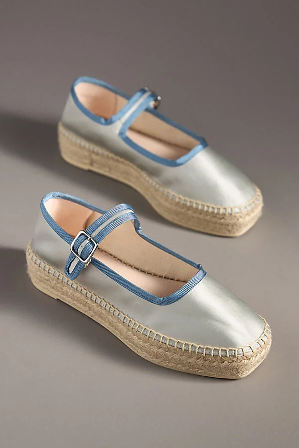 Mary Jane Espadrille Flats - Image 2