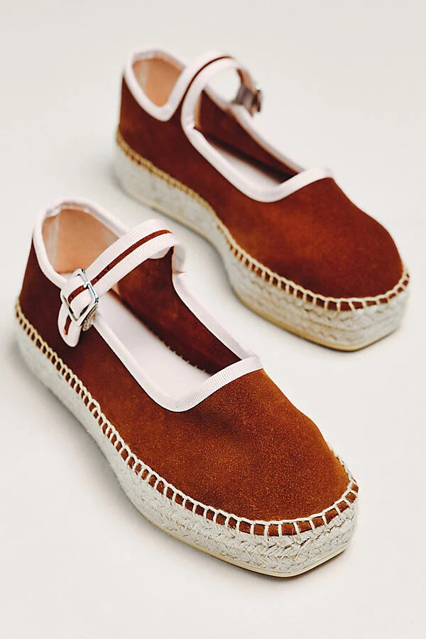 Mary Jane Espadrille Flats - Image 2