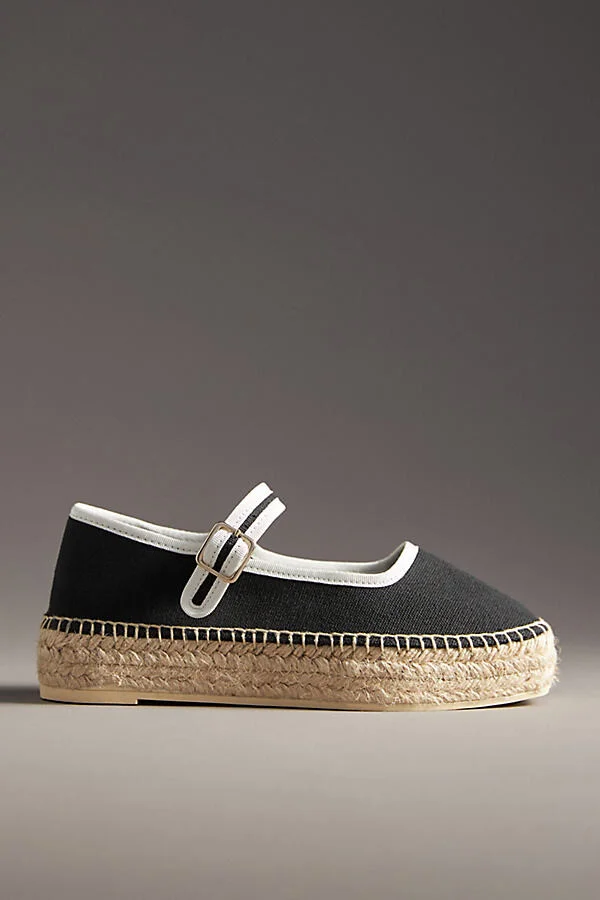 Mary Jane Espadrille Flats
