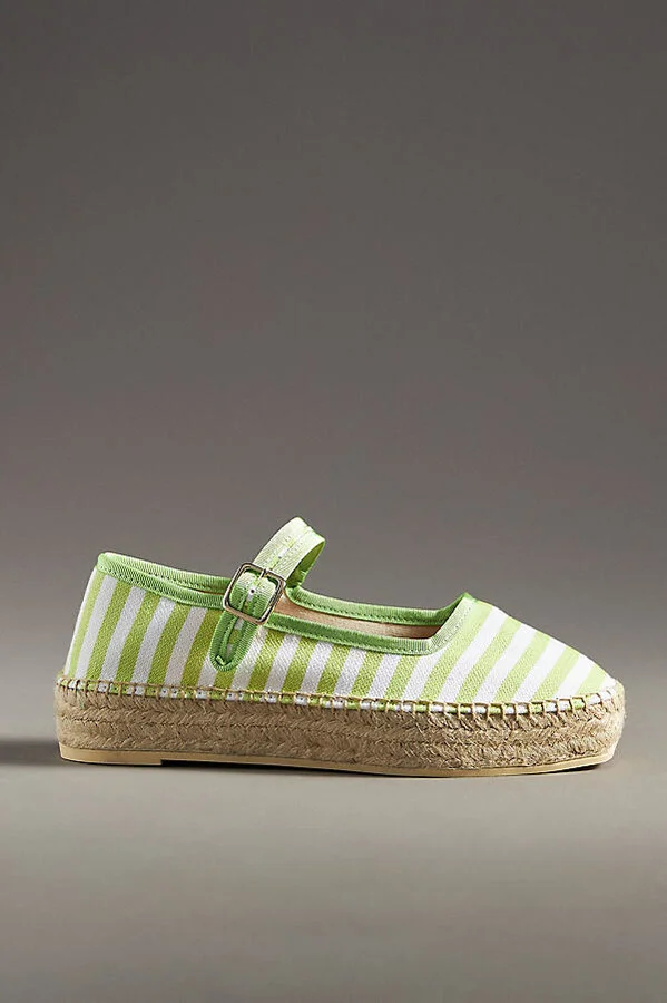 Mary Jane Espadrille Flats