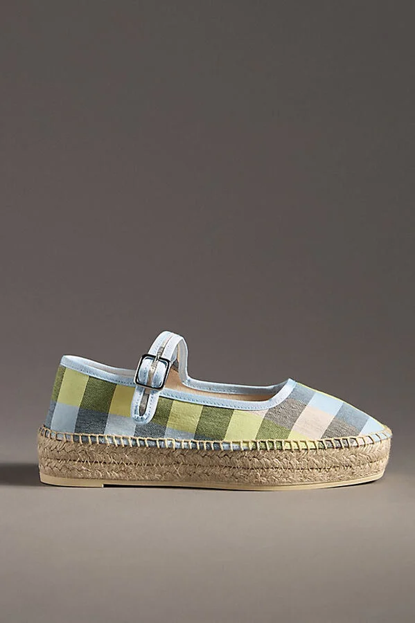 Mary Jane Espadrille Flats