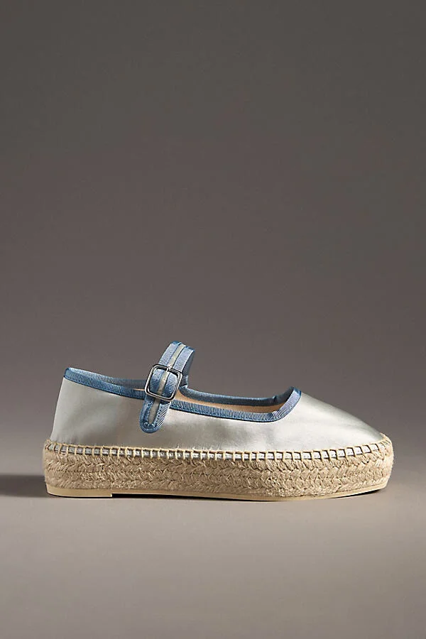 Mary Jane Espadrille Flats