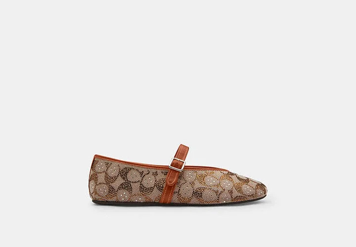 Mary Jane In Crystal Signature Jacquard - Image 2