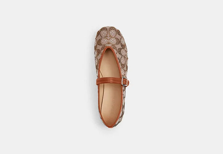 Mary Jane In Crystal Signature Jacquard - Image 3