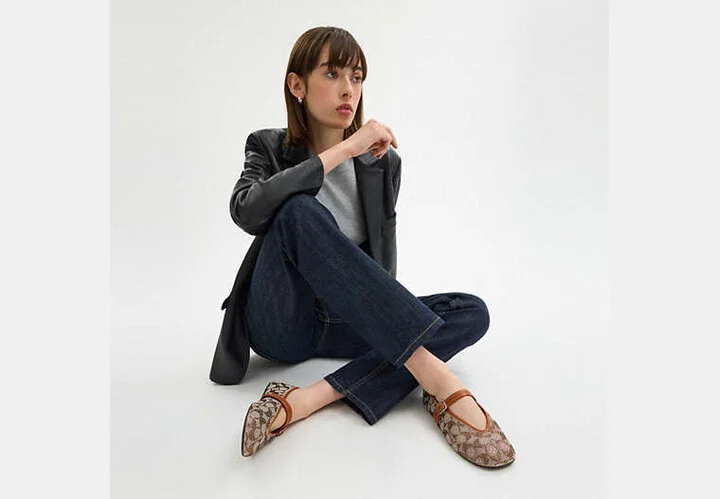 Mary Jane In Crystal Signature Jacquard - Image 6